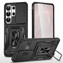 Load image into Gallery viewer, Casekis Sliding Camera Cover Anti-Fall Phone Case Black