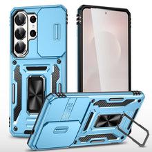 Load image into Gallery viewer, Casekis Sliding Camera Cover Anti-Fall Phone Case Light Blue