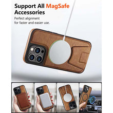 Load image into Gallery viewer, Casekis Magsafe Business Phone Case Brown
