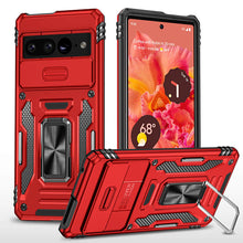 Load image into Gallery viewer, Casekis Sliding Camera Cover Anti-Fall Phone Case Red