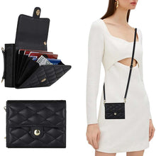 Load image into Gallery viewer, Casekis Crossbody Cardholder Phone Case For Galaxy Z Flip 5 Black