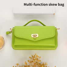 Load image into Gallery viewer, Casekis Multifunction Tote Crossbody Solid Color Phone Bag Green