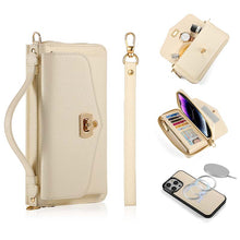 Load image into Gallery viewer, Casekis Multifunction Tote Crossbody Solid Color Phone Bag Beige