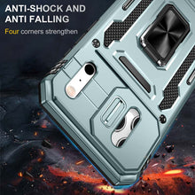 Load image into Gallery viewer, Casekis Sliding Camera Cover Anti-Fall Phone Case Alpine Green
