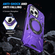 Load image into Gallery viewer, Casekis Magnetic Charging Phone Case Purple