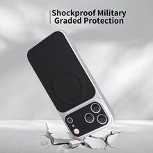 Load image into Gallery viewer, Casekis Magnetic Shockproof Leather Phone Case Black