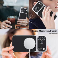 Load image into Gallery viewer, Casekis Magnetic Shockproof Leather Phone Case Black