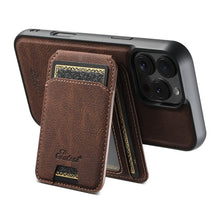 Load image into Gallery viewer, Casekis MagSafe Cardholder Detachable Phone Case Brown