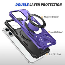 Load image into Gallery viewer, Casekis Magnetic Charging Phone Case Purple