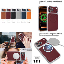 Load image into Gallery viewer, Casekis Magnetic Shockproof Leather Phone Case Claret