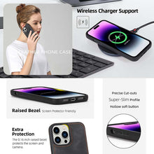 Load image into Gallery viewer, Casekis Zipper 11 Card Slots Wallet Phone Case Black