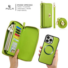 Load image into Gallery viewer, Casekis Multifunction Tote Crossbody Solid Color Phone Bag Green