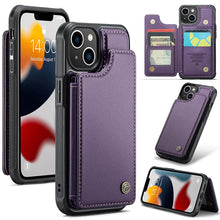 Load image into Gallery viewer, Casekis RFID Cardholder Wallet Phone Case For iPhone 13