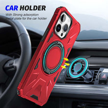 Load image into Gallery viewer, Casekis Magnetic Charging Phone Case Red