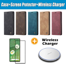 Load image into Gallery viewer, Casekis Retro Wallet Case For Pixel 9 Pro XL 5G