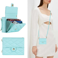 Load image into Gallery viewer, Casekis Crossbody Cardholder Phone Case For Galaxy Z Flip 3 Green