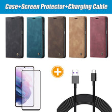 Load image into Gallery viewer, Casekis Retro Wallet Case For Galaxy A15 5G