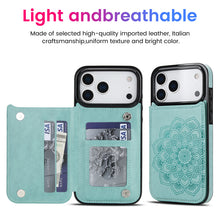 Load image into Gallery viewer, Casekis Mandala Embossed Phone Case Green