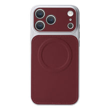 Load image into Gallery viewer, Casekis Magnetic Shockproof Leather Phone Case Claret