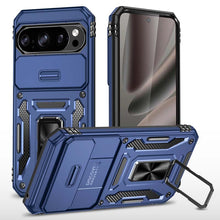 Load image into Gallery viewer, Casekis Sliding Camera Cover Anti-Fall Phone Case Navy Blue