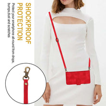 Load image into Gallery viewer, Casekis Crossbody 9 Card Holder Phone Case Red