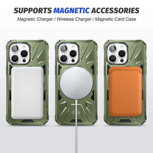 Load image into Gallery viewer, Casekis Magnetic Charging Phone Case Dark Green
