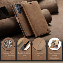 Load image into Gallery viewer, Casekis Retro Wallet Case Brown