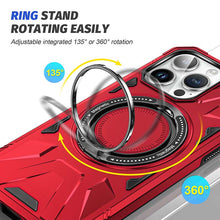 Load image into Gallery viewer, Casekis Magnetic Charging Phone Case Red