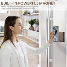 Load image into Gallery viewer, Casekis Magnetic Wallet Detachable Phone Case Coffee