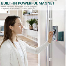 Load image into Gallery viewer, Casekis Magnetic Wallet Detachable Phone Case Green