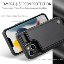Load image into Gallery viewer, Casekis RFID Cardholder Wallet Phone Case For iPhone 13