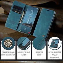 Load image into Gallery viewer, Casekis Carholder Retro Wallet Case For Galaxy S21 Ultra 5G