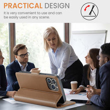 Load image into Gallery viewer, Casekis RFID Cardholder Phone Case Brown