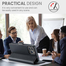 Load image into Gallery viewer, Casekis RFID Cardholder Phone Case Black