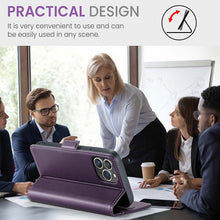 Load image into Gallery viewer, Casekis RFID Cardholder Phone Case Purple