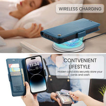 Load image into Gallery viewer, Casekis RFID Cardholder Phone Case Blue