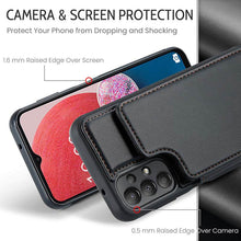 Load image into Gallery viewer, Casekis RFID Cardholder Wallet Phone Case For Galaxy A13 4G/5G/A04S/A04
