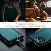 Load image into Gallery viewer, Casekis RFID Cardholder Phone Case Green