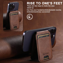 Load image into Gallery viewer, Casekis MagSafe Card Holder Brown