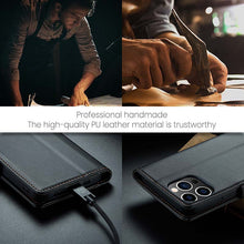 Load image into Gallery viewer, Casekis RFID Cardholder Phone Case Black