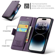Load image into Gallery viewer, Casekis RFID Cardholder Phone Case Purple