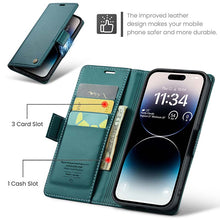 Load image into Gallery viewer, Casekis RFID Cardholder Phone Case Green