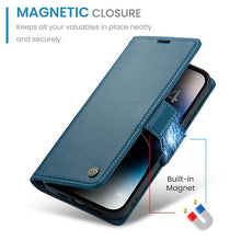Load image into Gallery viewer, Casekis RFID Cardholder Phone Case Blue