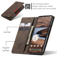 Load image into Gallery viewer, Casekis Retro Wallet Case For Pixel 9 Pro XL 5G