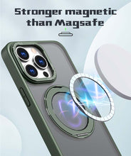 Load image into Gallery viewer, Casekis Anti-shock Magsafe Stand Phone Case Green