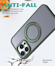 Load image into Gallery viewer, Casekis Anti-shock Magsafe Stand Phone Case Green