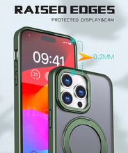 Load image into Gallery viewer, Casekis Anti-shock Magsafe Stand Phone Case Green