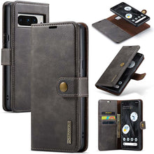 Load image into Gallery viewer, Casekis Detachable Leather Wallet Phone Case Gray