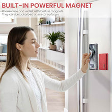 Load image into Gallery viewer, Casekis Magnetic Wallet Detachable Phone Case Red