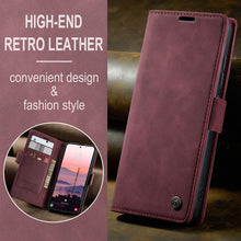 Load image into Gallery viewer, Casekis Retro Wallet Case Red